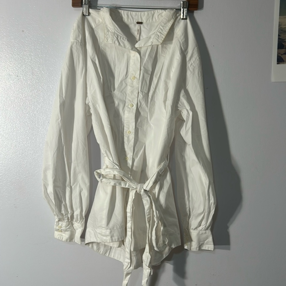 Free People babydoll blouse